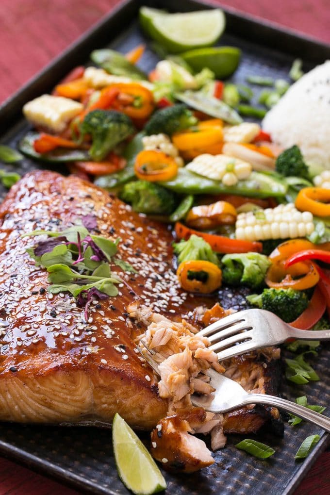 Quick Hoisin Lime Salmon: Healthy 30-Minute One-Pan Meal